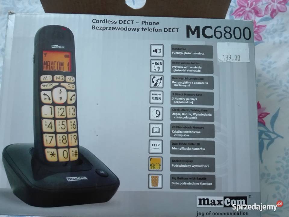 Sprzedam telefon MC 6800