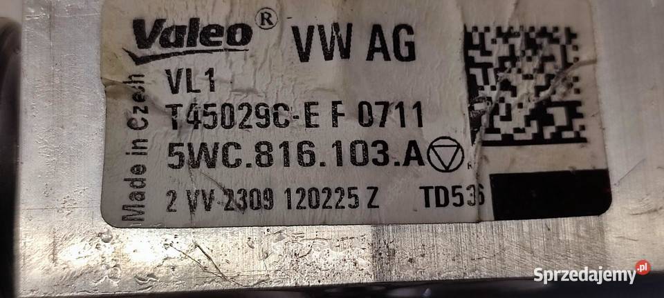 VW TAYRON ZAWÓR ROZPRĘŻNY KLIMATYZACJI osobowe