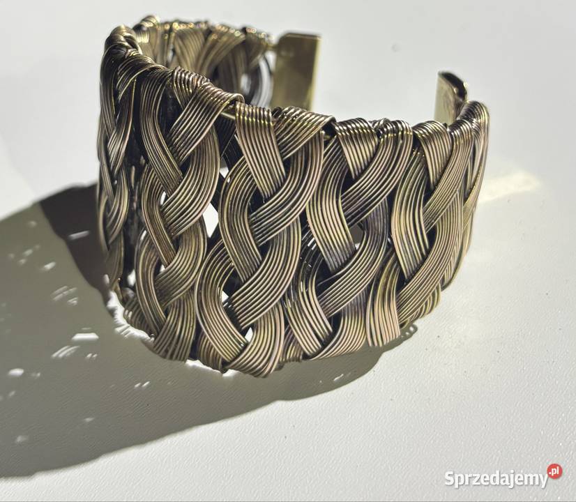 Bransoletka pleciona mosiądz Bydgoszcz