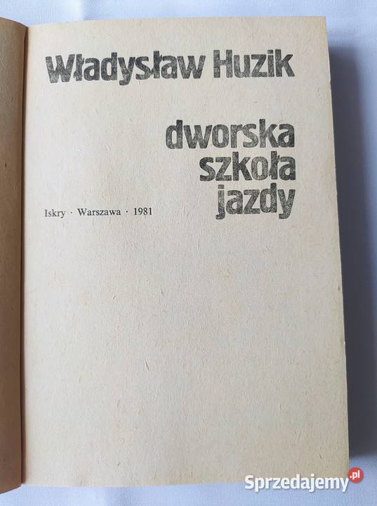DWORSKA SZKOŁA JAZDY Władysław Huzik podlaskie