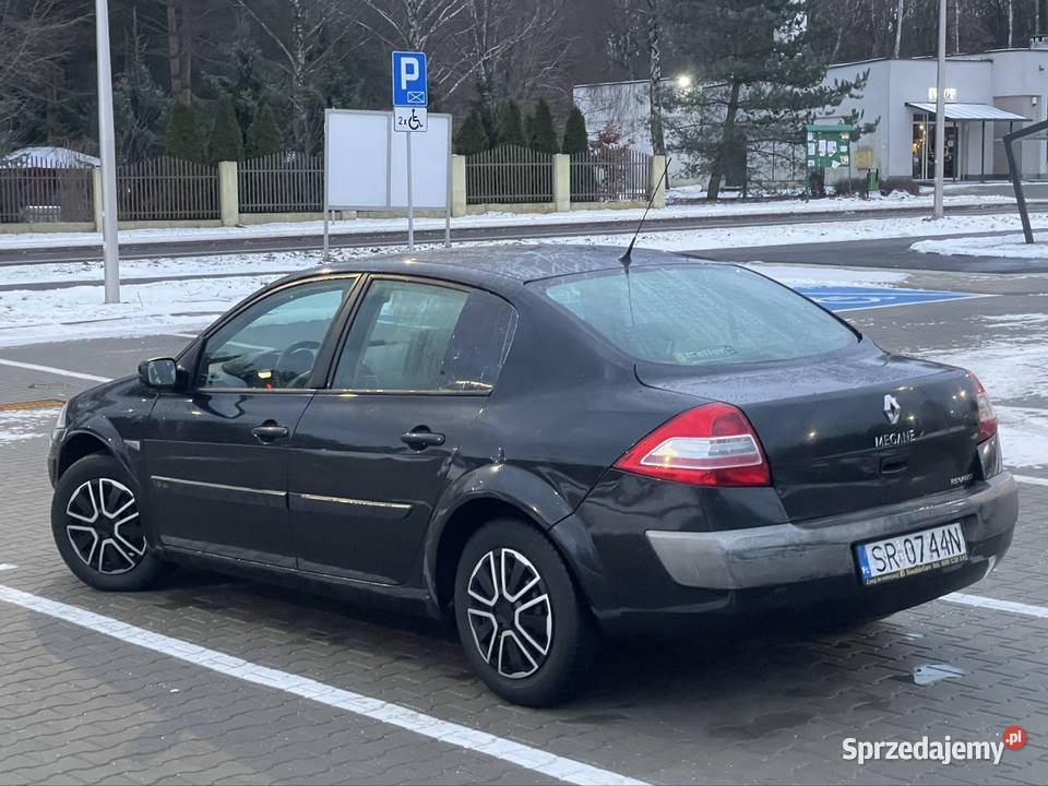 Salon Polska Pierwszy właściciel Megane Sedan 16 śląskie Będzin