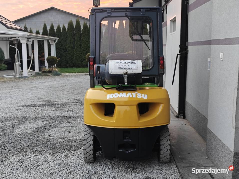 Wózek widłowy Komatsu FG25HT 25T Lpg 2007r gaz świętokrzyskie