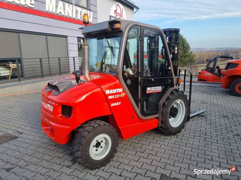 Terenowy wózek widłowy Manitou MH254T 4ST3B Mogilany