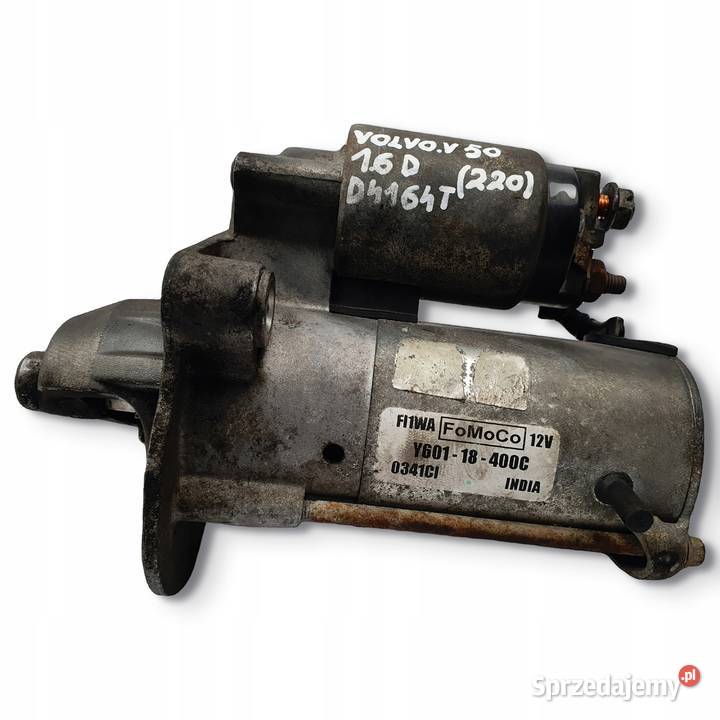 ROZRUSZNIK Volvo S40 II V50 16 D D4164T Układ elektryczny silnika Chełm