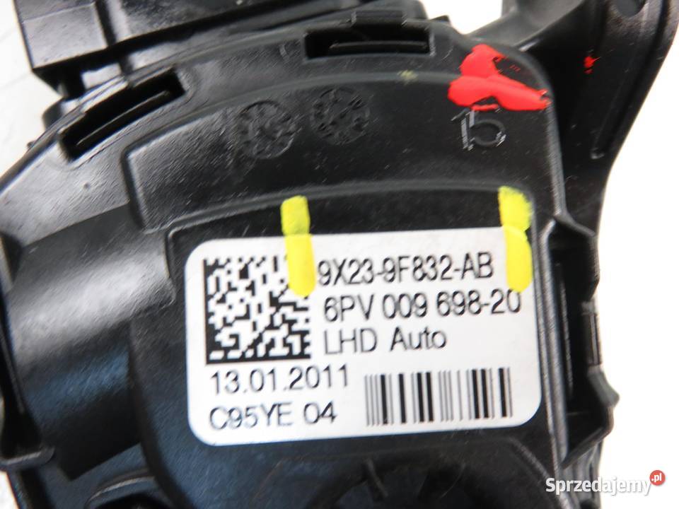 POTENCJOMETR GAZU JAGUAR XF 30 V6 TD 9X239F832AB małopolskie