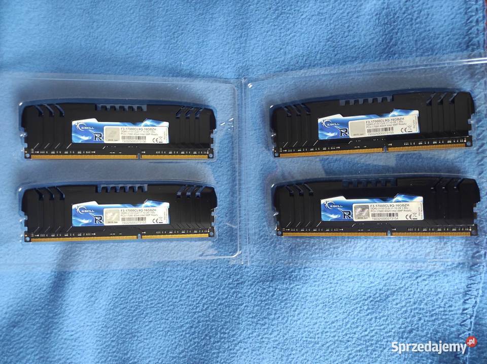 Pamięć RAM GSkill RipjawsZ DDR3 4x4 Rzeszów sprzedam