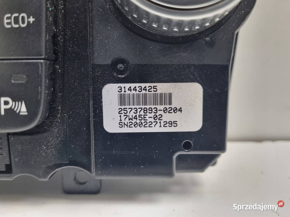 PANEL KLIMATYZACJI Volvo S60 II V60 I XC60 I Chełm