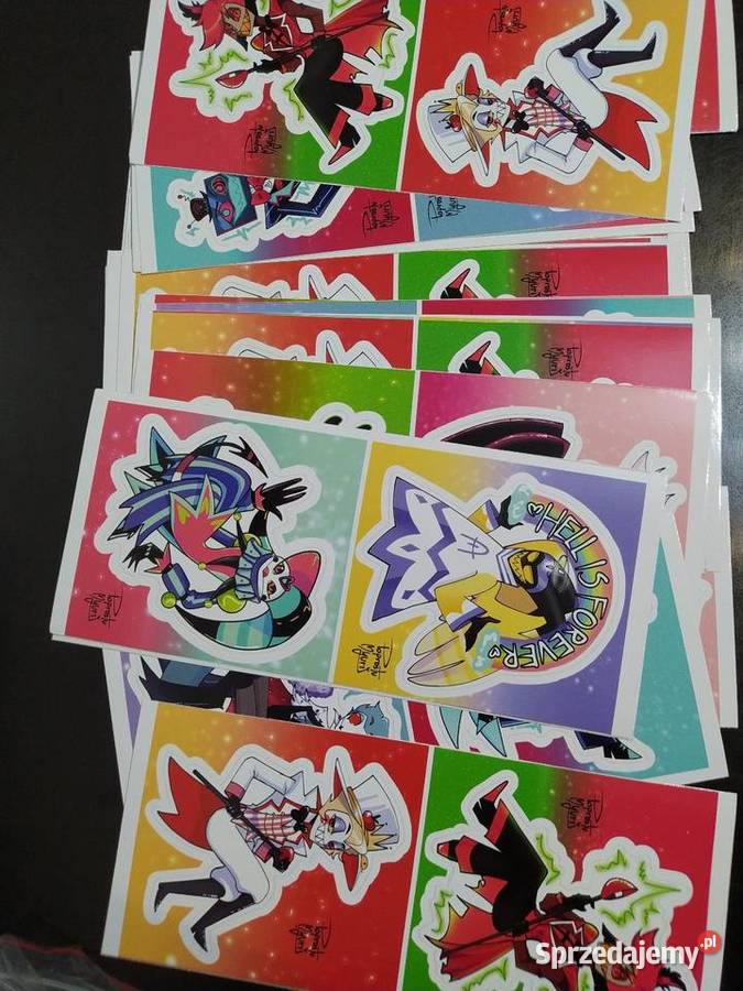 Naklejki anime duże zestaw Kraków