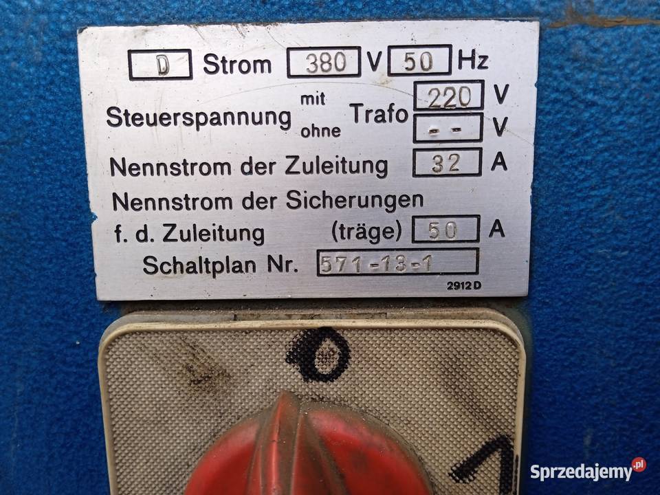 Piła tarczowa HANS KALTENBACH HDM 800 Świercze