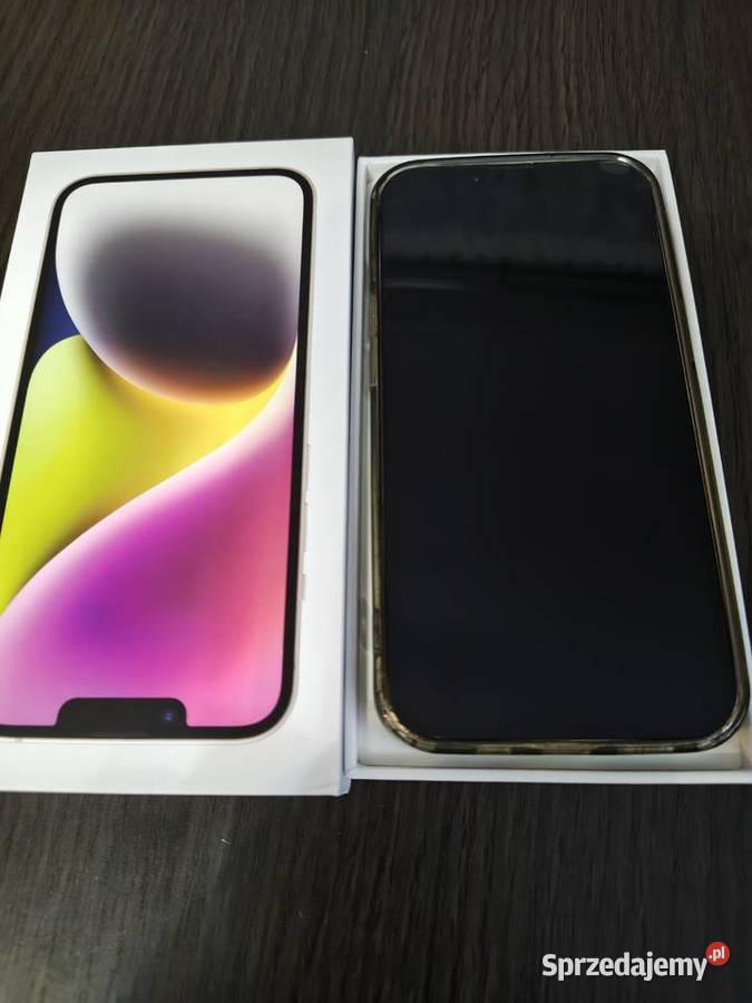 Telefon iPhone 14 128 GB super stan Apple / iPhone Brwinów