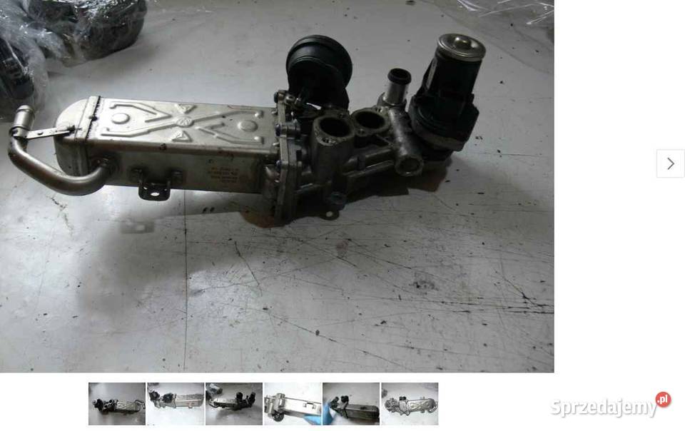 CHŁODNICZKA EGR 03L131512CF VW PASSAT B7 20 TDI Wielkie Drogi