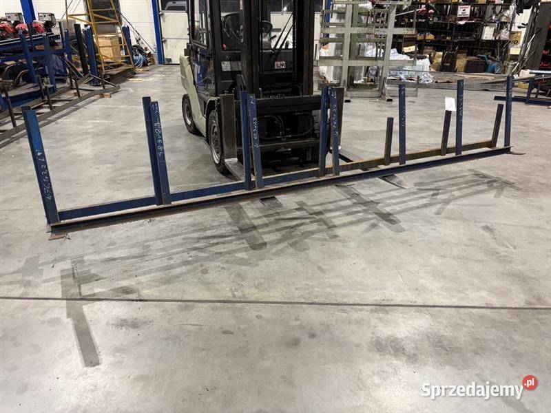 Regał dłużycowy boksy do rur Magazynowanie Drzymałowo sprzedam