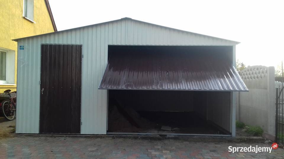 Garaż blaszany 5x5 kolor małopolskie Olkusz
