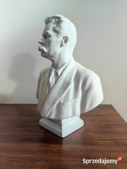 Porcelanowe popiersie Maksima Gorkiego z lat Radom