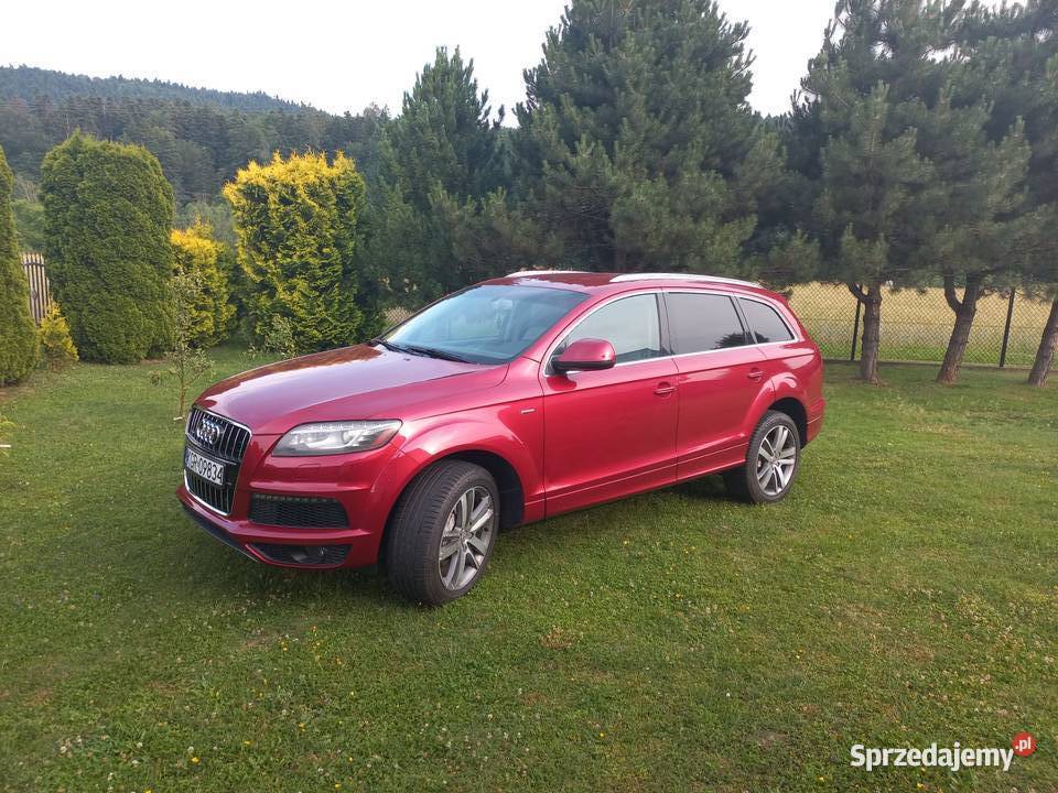 Audi Q7 SLine 2011r 30 tfsi 333 nieuszkodzony Q7 Szymbark sprzedam