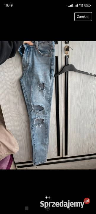 Jeansy z dziurami Radomsko