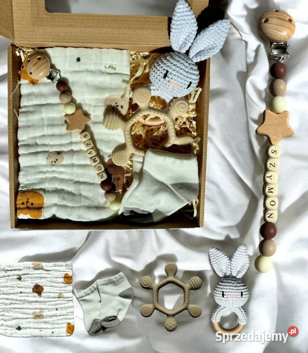 Box noworodka gift box baby shower handmade Łosino