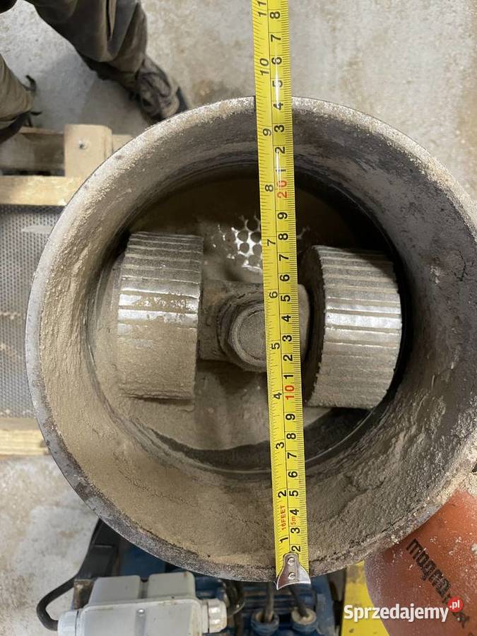 Kompletna peleciarka 11kW 2 matryce obrotowe Stara Kopernia