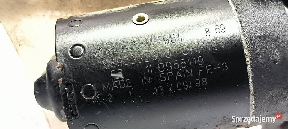 MECHANIZM WYCIERACZEK PRZÓD SEAT IBIZA