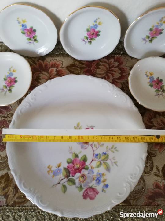 Porcelana CTzestawik do słodkości Ropa