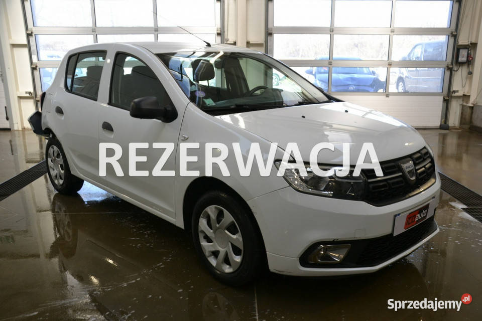 Dacia Sandero 10 benzyna 75 ledy wspomaganie 94116km Kęty