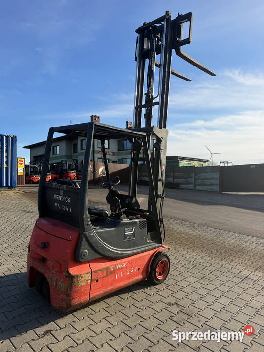 wózek widłowy elektryczny LINDE E14 wolny skok Działoszyn