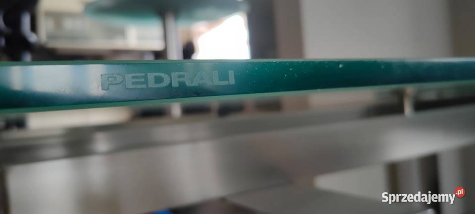 Stół PEDRALI Magic rozkładany szklany stal Warszawa