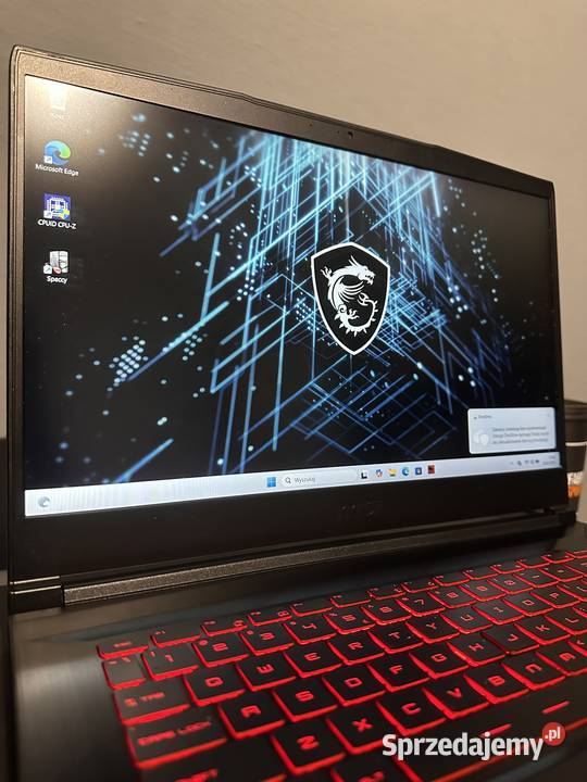 Laptop MSI Intel i5 12x45GHz GTX 144Hz 16GB RAM Gorlice