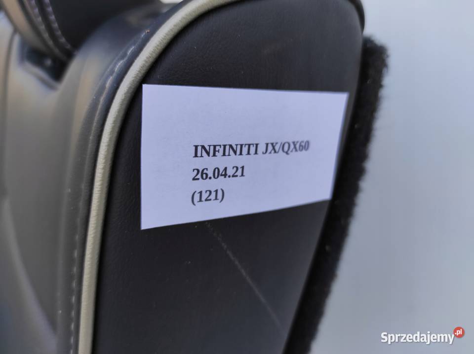 KANAPA TRZECI RZĄD TYLNA INFINITI QX60 JX 1 Nowy Tomyśl sprzedam