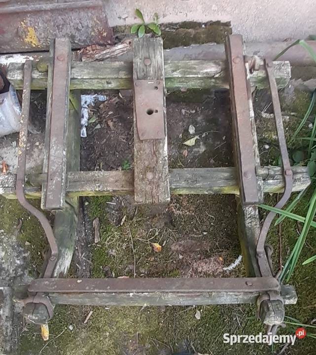 Płozy sań stare sanie dekoracja ozdoba np do Kolno sprzedam