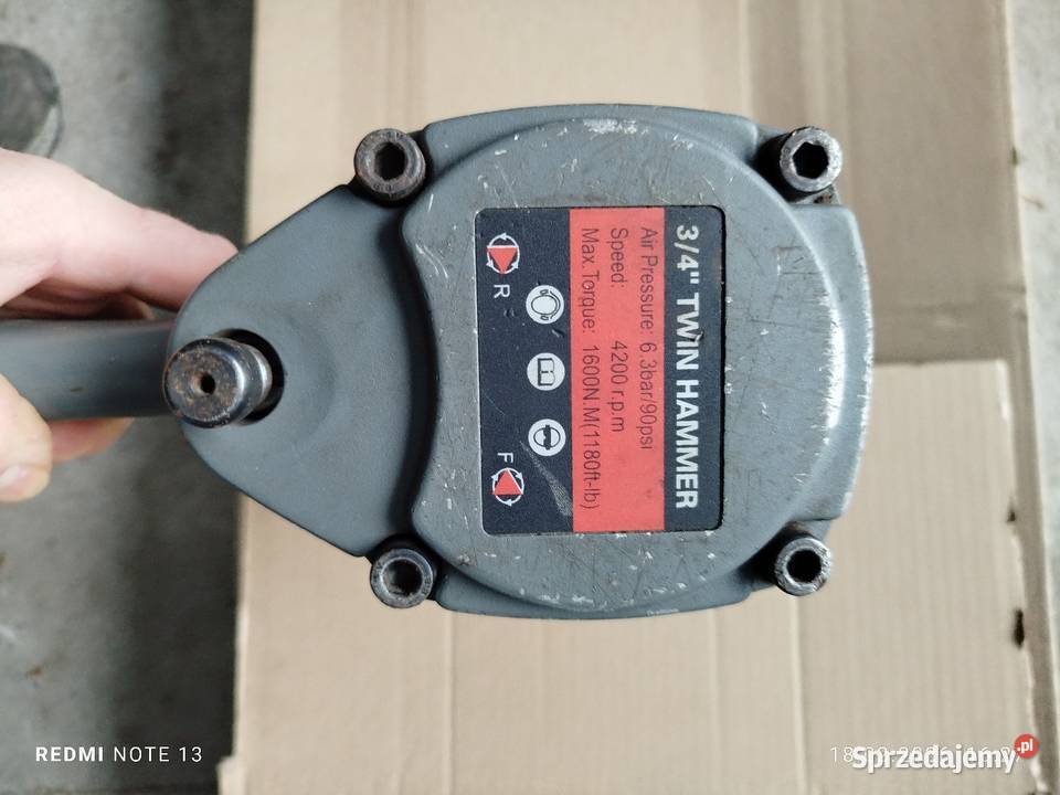 Klucz pneumatyczny udarowy 34 Dąbie