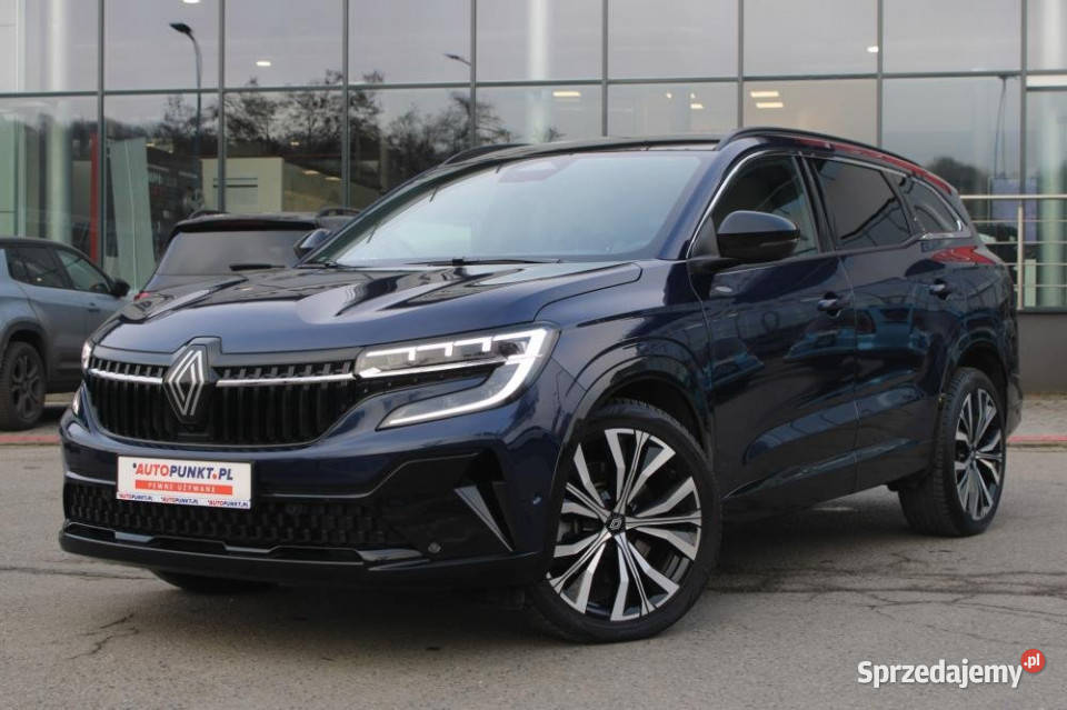 Renault Espace 2024r 7Osob HUD Panorama HK Masaż Kraków