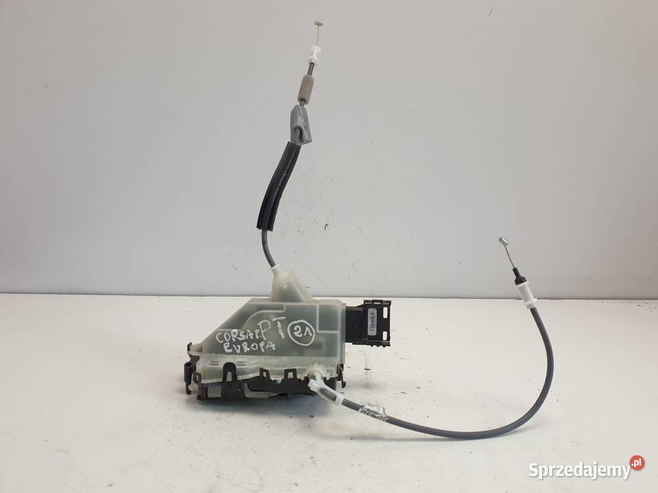 Opel Corsa F ZAMEK DRZWI prawy tył PASAŻERA osobowe Rudka