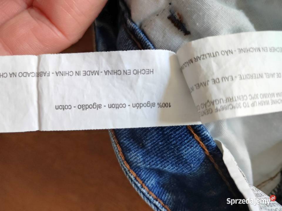 lefties denim spódnica dżinsowa mini wyszywana Kielce