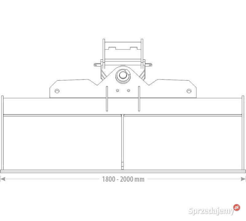 ŁYŻKA SKARPOWA HYDRAULICZNA 14 18 T Kutno sprzedam