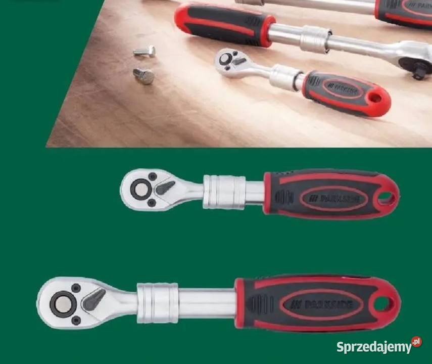 PARKSIDE zestaw grzechotek teleskopowych z Ełk