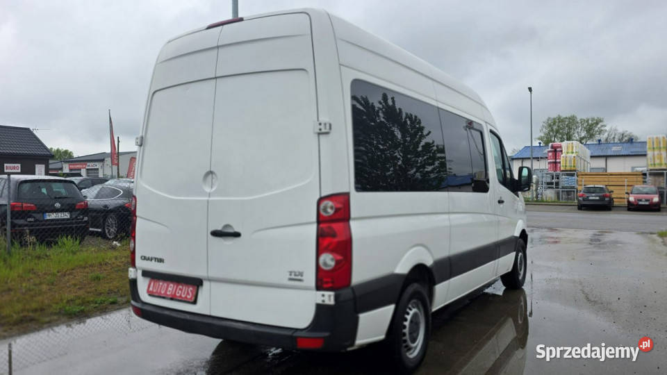 Volkswagen Crafter super stan malutki przebieg Rok produkcji 2012