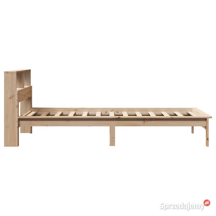 Łóżko z regałem bez materaca sosnowe 90x200 102cm mazowieckie