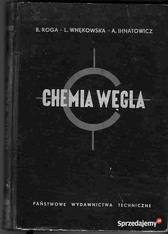 2146 CHEMIA WĘGLA B ROGA L WNĘKOWSKA A IHNATOWIC Czyrna sprzedam