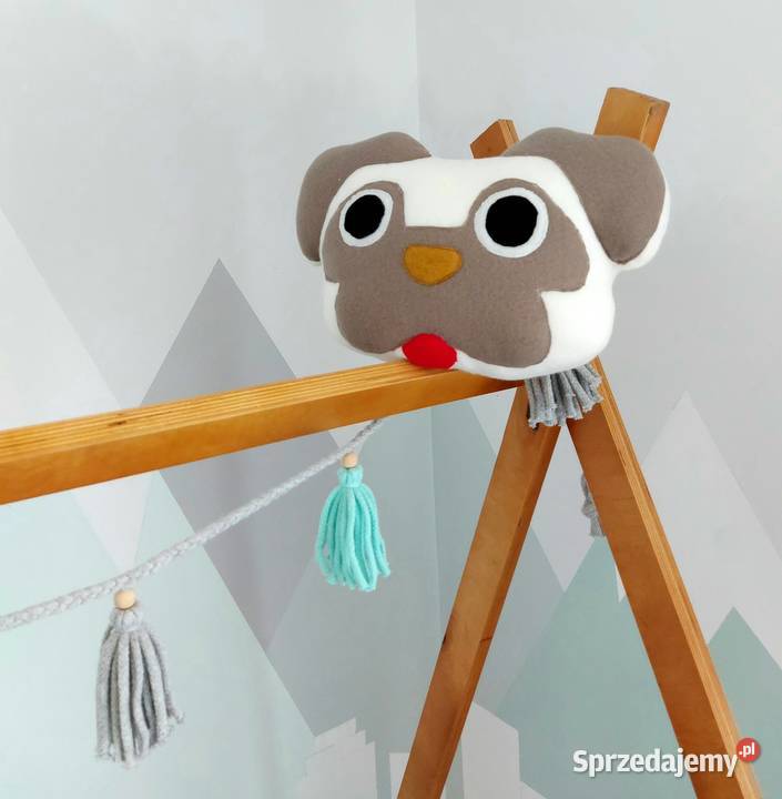 Poduszki dekoracyjne zwierzątka pokój dziecięcy Boreczek