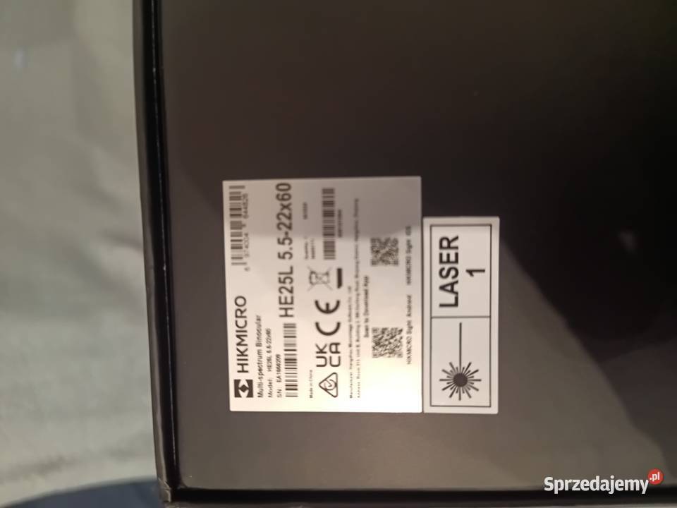 Hikmicro Habrok 4k H25L 850nm śląskie Czeladź sprzedam