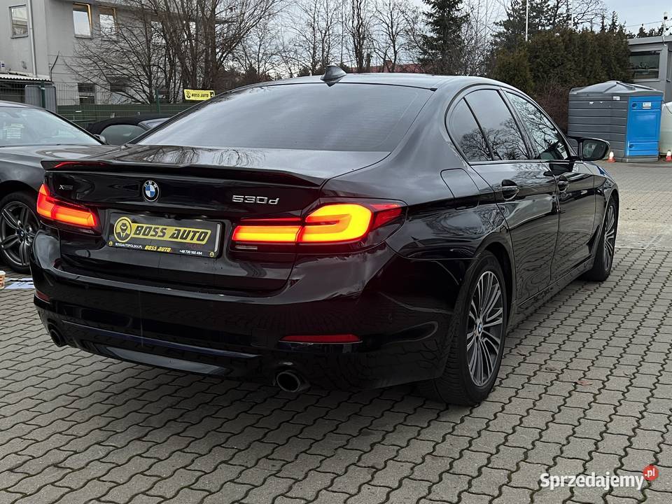 BMW 530D 2018 kamera cofania