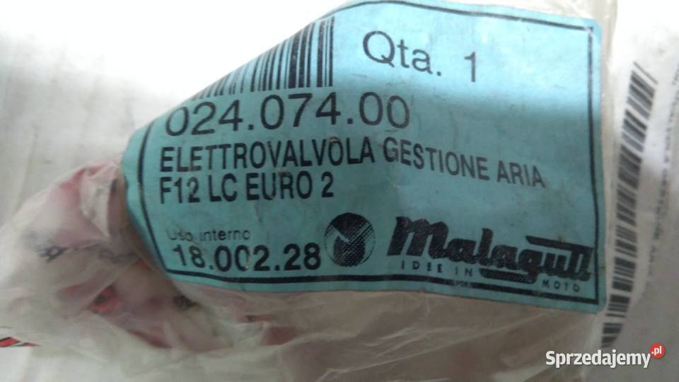 ZAWÓR ELEKTROMAGNETYCZNY MALAGUTI F12 F15 Bielsk Podlaski