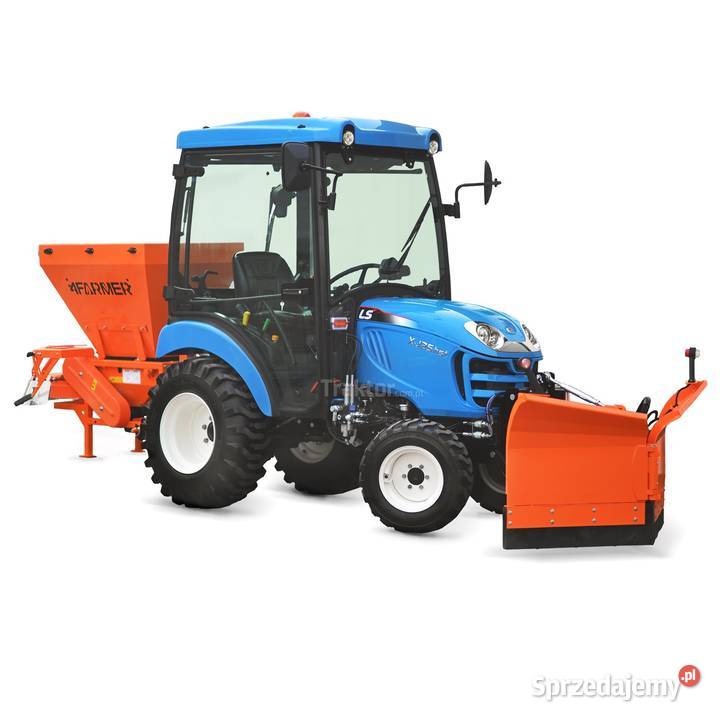 LS Tractor XJ25 HST 4x4 244 IND CAB pług do Tajęcina