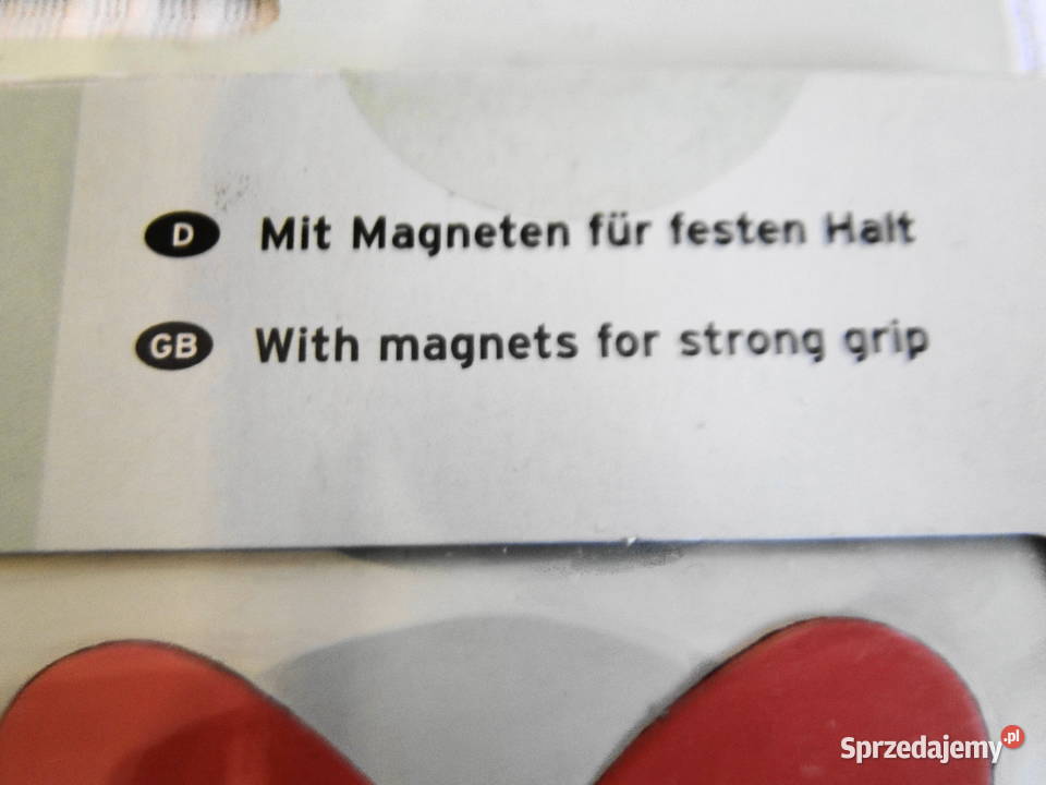Nowe 4 ozdobne ciężarki magnetyczne Warszawa
