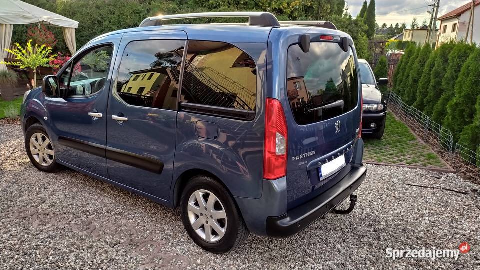 Peugeot Partner 2009r Panorama Dach 5os Zadbany manualna Toruń
