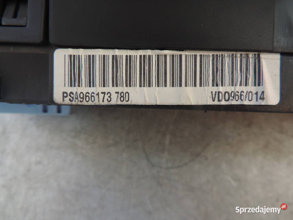 CITROEN XSARA PICASSO 16 HDI LICZNIK ZEGAR