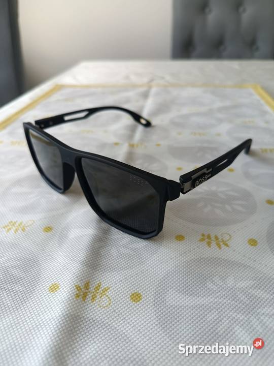 Okulary przeciwsłoneczne unisex marki BOSS Filtr UV-400 kat. 1  Białystok