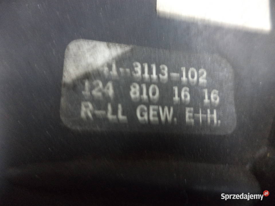 MERCEDES 124 190 LUSTERKO LEWE PRAWE Turek