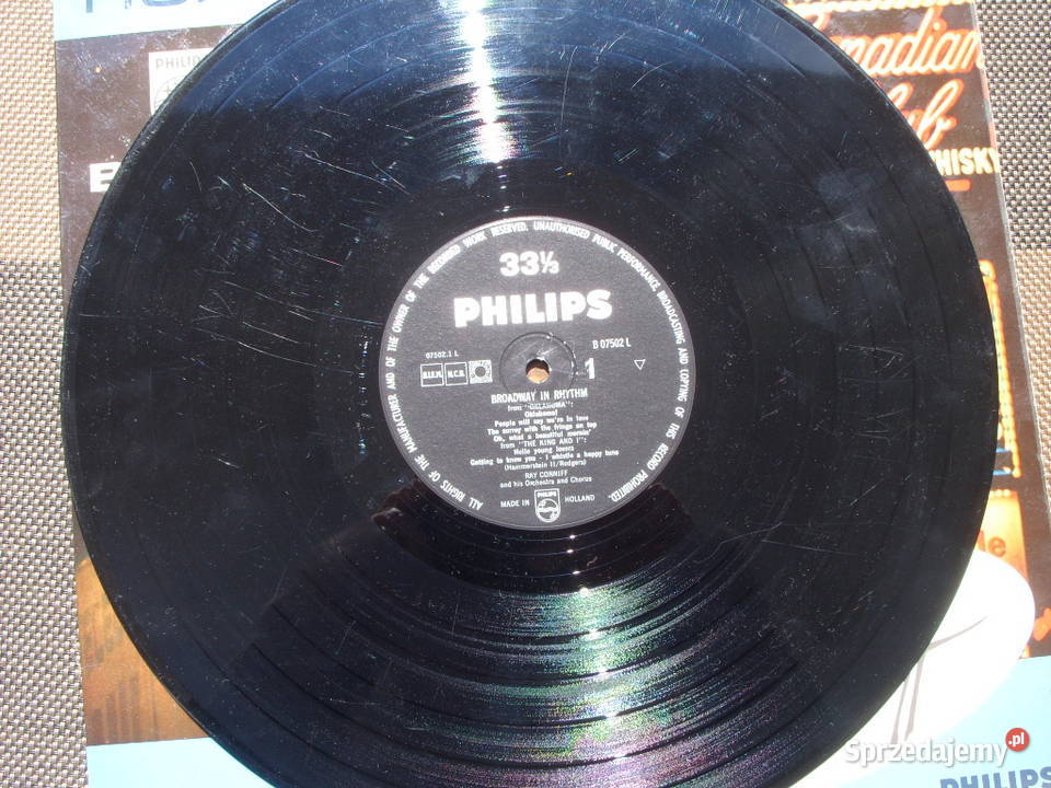 wINYL lp ray conniffbrodway in rythm Philips dolnośląskie Wołów
